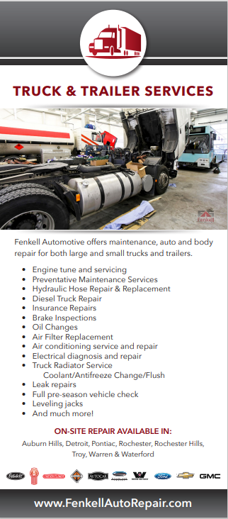 Truck & Trailer Services | Fenkell Automotive Services